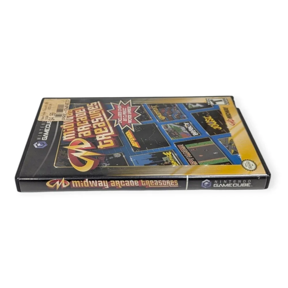 Midway Arcade Treasures Nintendo GameCube CIB 20 Classic Games 2003